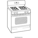 30" Free-Standing Gas Range view 3