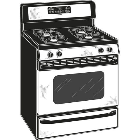 30" Free-Standing Gas Range