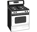 30" Free-Standing Gas Range view 3