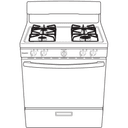 30" Free-standing Gas Range view 9