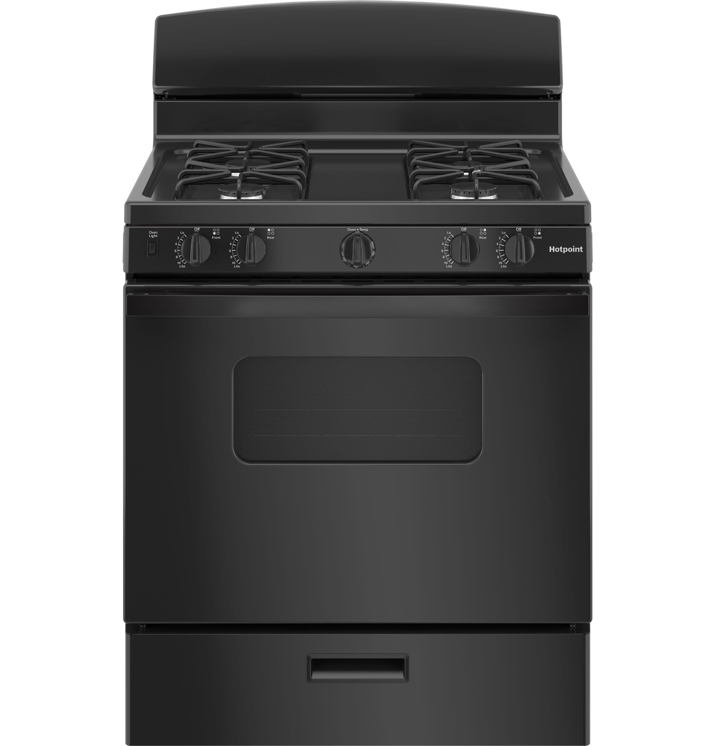 30" Free-Standing Front Control Gas Range