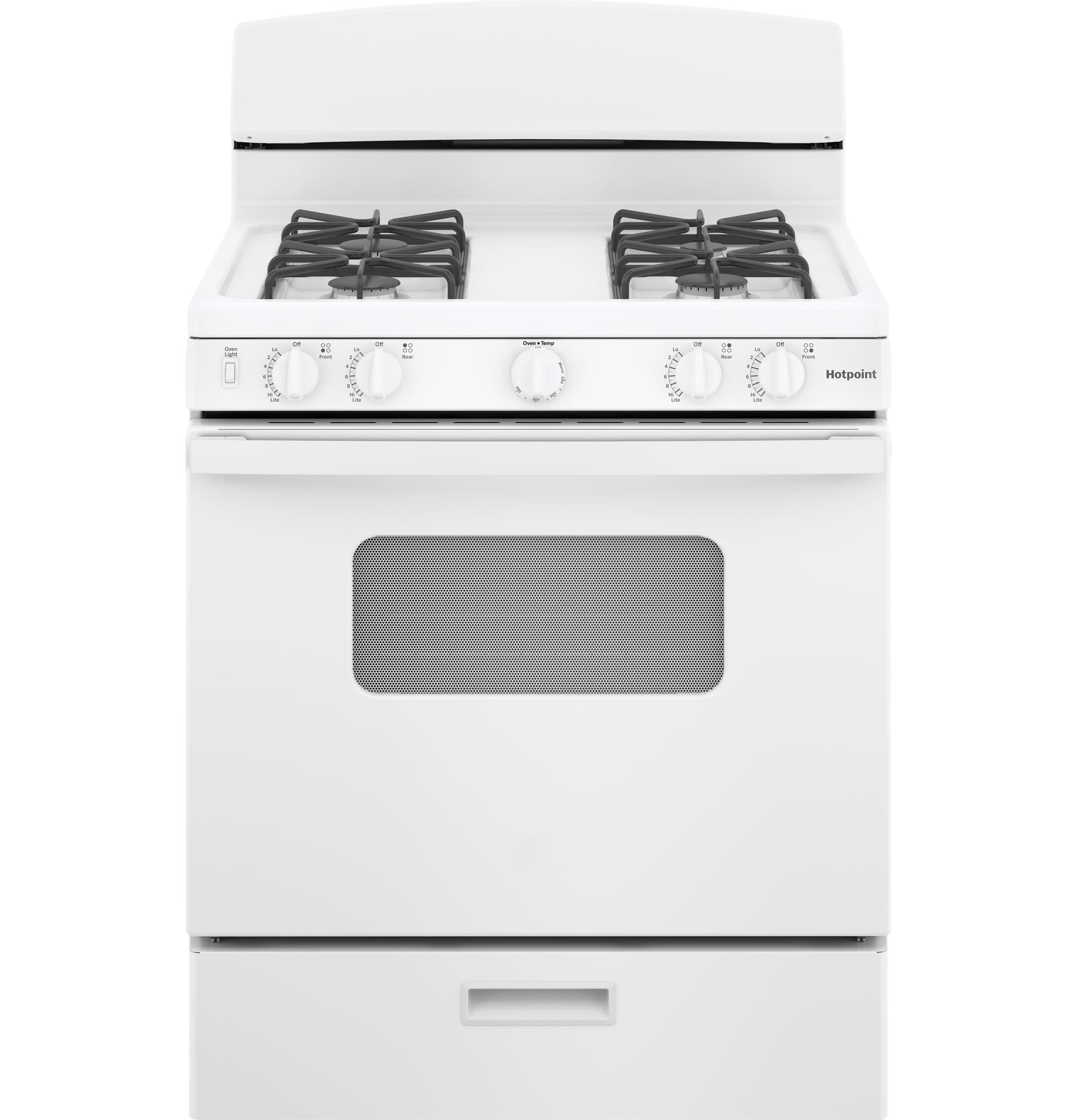 30" Free-Standing Front Control Gas Range