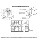 30" Free-Standing Front Control Gas Range view 12
