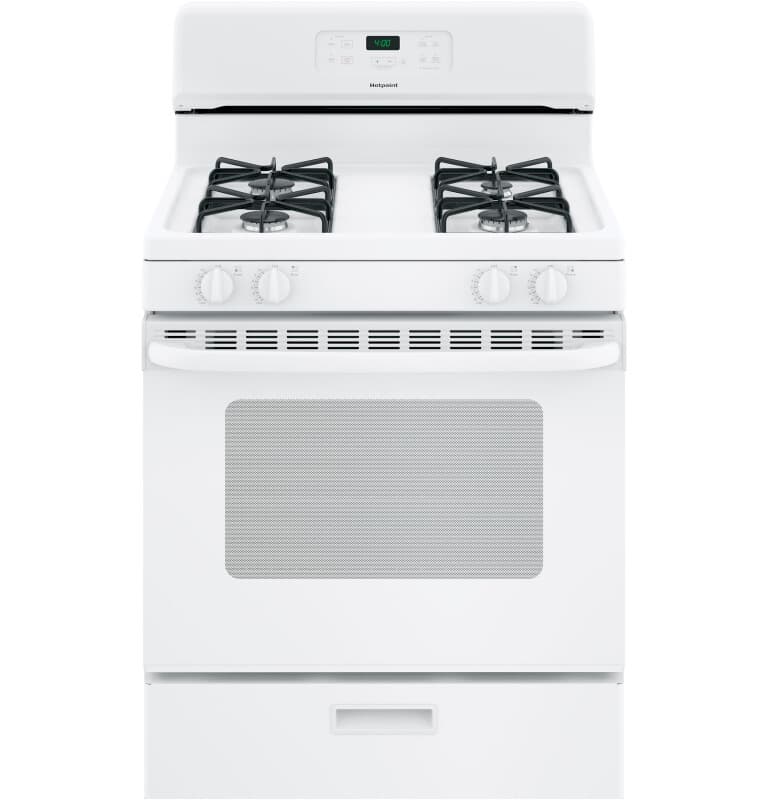 Hotpoint® 30" Free-Standing Standard Clean Gas Range