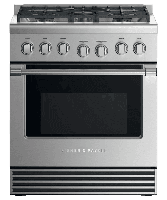 Gas Range, 30", 5 Burners, LPG