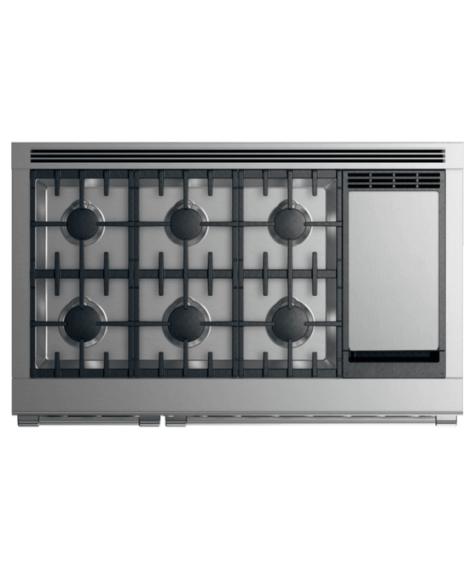 Gas Range, 48", 6 Burners with Griddle, LPG