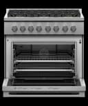 Gas Range, 36", 6 Burners, LPG view 2