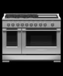 Gas Range, 48", 5 Burners with Griddle, LPG view 1