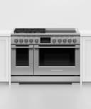 Dual Fuel Range, 48", 4 Burners, 4 Induction Zones, Self-cleaning view 4