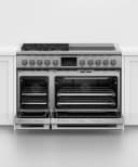 Dual Fuel Range, 48", 4 Burners, 4 Induction Zones, Self-cleaning view 5