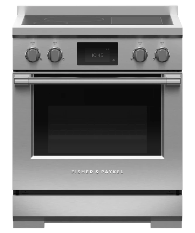 Induction Range, 30", 4 Zones with SmartZone, Self-cleaning