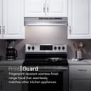 30inch Ductless UnderCabinet Range Hood, Stainless Finish with PrintGuard view 2