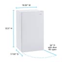 3.2 cu. ft. Compact Refrigerator view 16