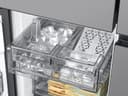 Bespoke 23 cu. ft. Counter Depth 4-Door French Door Refrigerator with AI Hybrid Cooling & Beverage Center in Stainless Steel view 9