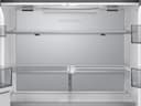 Bespoke 23 cu. ft. Counter Depth 4-Door French Door Refrigerator with AI Hybrid Cooling & Beverage Center in Stainless Steel view 12