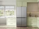 Bespoke 23 cu. ft. Counter Depth 4-Door French Door Refrigerator with AI Hybrid Cooling & Beverage Center in Stainless Steel view 5