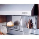48-Inch Backsplash with shelves in Stainless Steel view 3