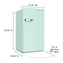 Avanti 3.0 Cu. Ft. Retro Compact Refrigerator view 2