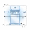 Rogue® PRO 425 SIB with Infrared Side Burner view 11