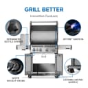 Rogue® PRO 525 SIB with Infrared Side Burner view 5