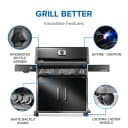 Rogue® PRO 625 SIB with Infrared Side Burner view 5