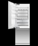 Integrated Refrigerator Freezer, 30", Ice & Water view 5