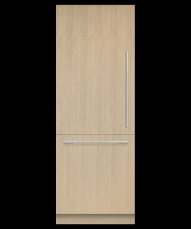 Integrated Refrigerator Freezer, 30", Ice & Water