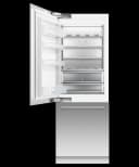 Integrated Refrigerator Freezer, 30", Ice & Water view 5