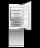 Integrated Refrigerator Freezer, 30", Ice & Water view 3