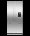 Integrated French Door Refrigerator Freezer, 32", Ice & Water view 1