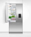 Integrated French Door Refrigerator Freezer, 32", Ice & Water view 5