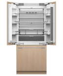 36" Series 11 Integrated French Door Refrigerator Freezer, Ice & Water view 2