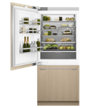 Integrated Refrigerator Freezer, 36", 19,2 cu ft, Ice & Water view 4