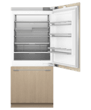 Integrated Refrigerator Freezer, 36", 19,2 cu ft, Ice & Water view 2
