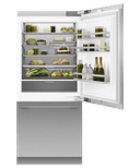 Integrated Refrigerator Freezer, 36", 19,2 cu ft, Ice & Water view 6