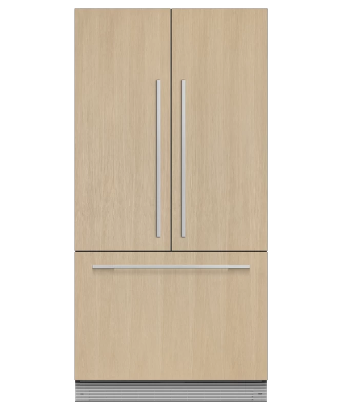 Integrated French Door Refrigerator Freezer, 36", Ice