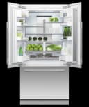 Integrated French Door Refrigerator Freezer, 36", Ice view 8