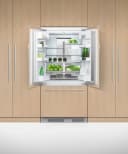 Integrated French Door Refrigerator Freezer, 36", Ice view 4