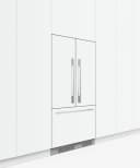 Integrated French Door Refrigerator Freezer, 36", Ice view 9