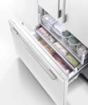 Integrated French Door Refrigerator Freezer, 36", Ice view 10