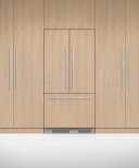 Integrated French Door Refrigerator Freezer, 36", Ice view 3