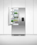 36" Series 7 Integrated French Door Refrigerator Freezer, Ice & Water view 5