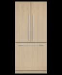 Integrated French Door Refrigerator Freezer, 36", Ice view 1