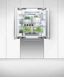 Integrated French Door Refrigerator Freezer, 36", Ice view 9