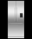 Integrated French Door Refrigerator Freezer, 36", Ice & Water view 1