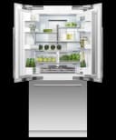 Integrated French Door Refrigerator Freezer, 36", Ice & Water view 2