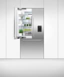 Integrated French Door Refrigerator Freezer, 36", Ice & Water view 5