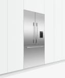 Integrated French Door Refrigerator Freezer, 36", Ice & Water view 3
