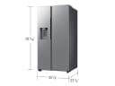 Sphere Ice™ | External Water & Ice Dispenser | 27 cu.ft. view 2