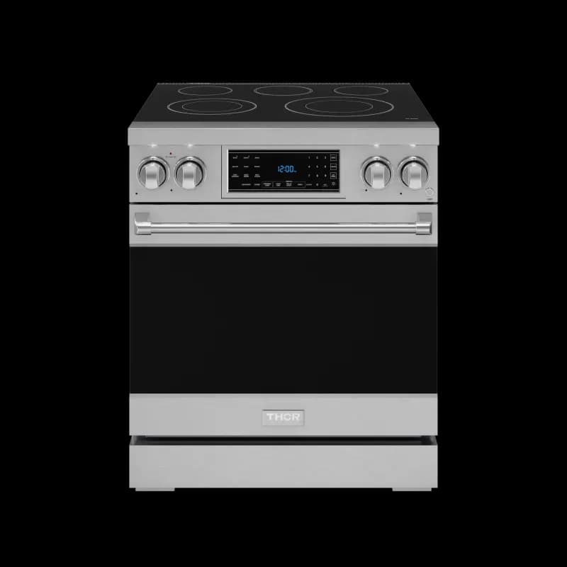 30 Inch Professional Electric Range With Tilt Panel Touch Control In Stainless Steel Gordon Ramsay Series